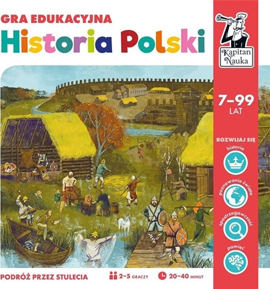 Attēls no Kapitan Nauka Kapitan Nauka. Historia Polski. Gra edukacyjna