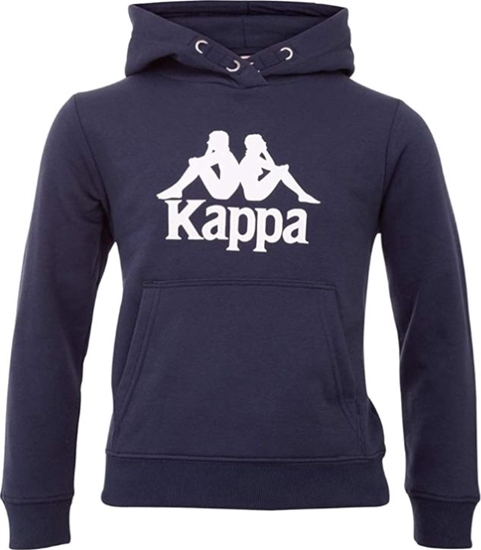 Picture of Kappa Kappa Taino Kids Hoodie 705322J-821 granatowe 164