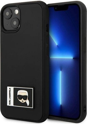 Picture of Karl Lagerfeld Etui Karl Lagerfeld do iPhone 13 6,1" czarny/black hardcase Ikonik Patch