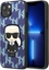 Picture of Karl Lagerfeld Etui Karl Lagerfeld KLHCP13MPMNIKBL Apple iPhone 13 hardcase niebieski/blue Monogram Ikonik Patch