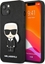 Attēls no Karl Lagerfeld Karl Lagerfeld KLHCP13SOKPK iPhone 13 mini 5,4" czarny/black hardcase Saffiano Ikonik Karl`s Patch