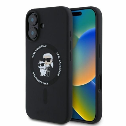 Attēls no Karl Lagerfeld KLHMP16SSCMKCRHK Rear Cover for Apple iPhone 16