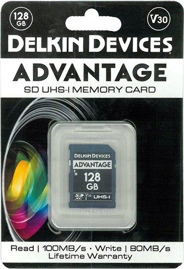 Picture of Karta Delkin Advantage 633X SDXC 128 GB Class 10 UHS-I/U3 V30 (DDSDW633128G)