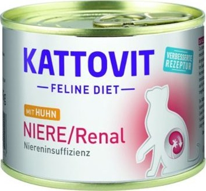 Изображение Kattovit KATTOVIT Renal kurczak - puszka 185g karma dla kota