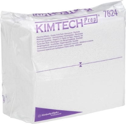 Picture of Kimberly-Clark Kimberly-Clark Kimtech Pure - Higieniczne ściereczki do czyszczenia, składane - Białe