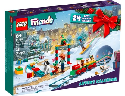 Picture of Konstruktorius LEGO Friends 2023 metų advento kalendorius 41758