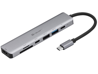 Attēls no Kortelių skaitytuvas Tracer 46997 All-In-One + HUB USB