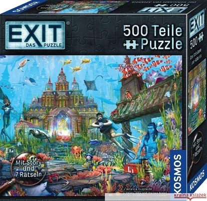 Attēls no Kosmos KOSMOS EXIT - The Puzzle: The Key of Atlantis (500 pieces)