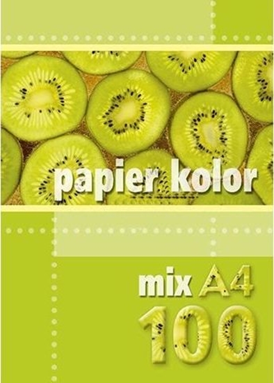 Изображение Kreska Papier ksero A4 80g fioletowy 100 arkuszy