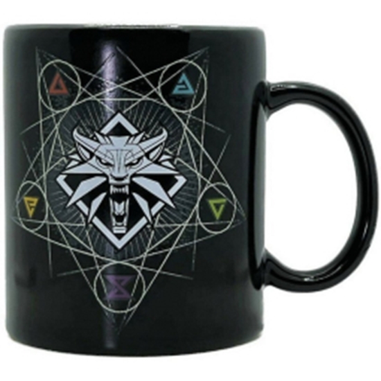 Picture of Krūze Good Loot The Witcher 3 Witcher signs Heat Reveal Mug