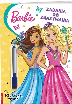 Изображение Książeczka Barbie Dreamtopia. Zadania do zmazywania PTC-1402