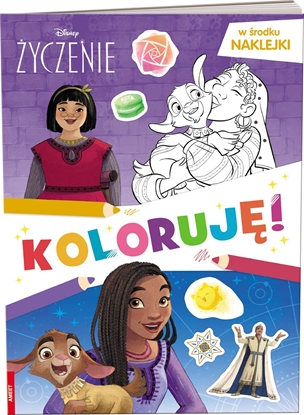 Picture of Książeczka Disney Wish. Życzenie. Koloruję! FB-9101