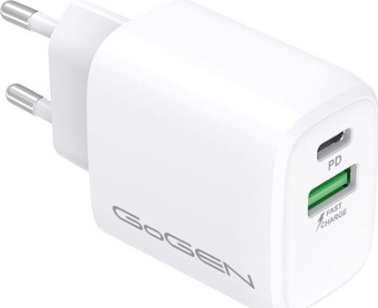 Picture of Ładowarka GoGEN Ładowarka USB-C PD 20W USB-A 18W GoGEN -ACHPDQ220W