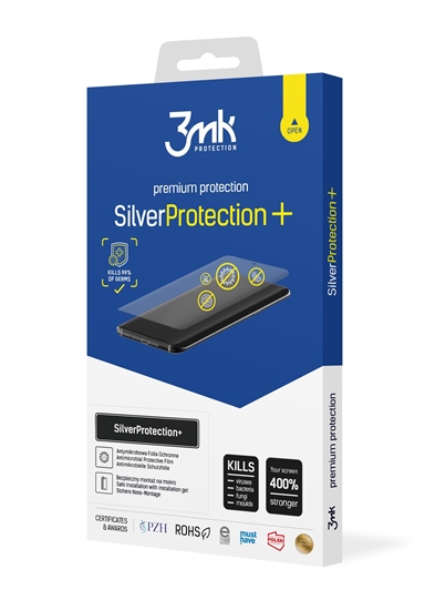 Изображение LCD apsauginė plėvelė 3mk Silver Protection+ Apple iPhone 16 Pro