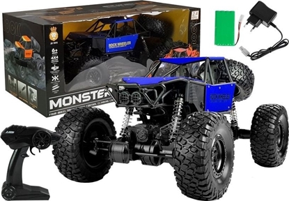 Изображение Lean Sport Auto Zdalnie Sterowane Monster Truck na resorach Niebieski