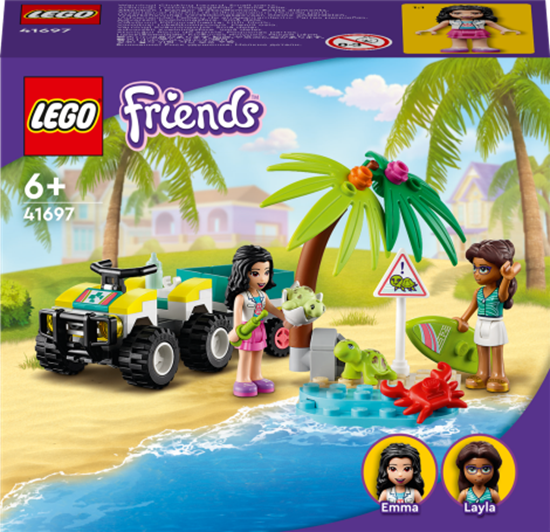 Picture of Konstruktorius LEGO Friends Vėžlių apsaugos automobilis 41697