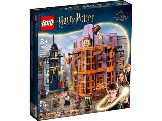 Изображение LEGO Harry Potter Ulica Pokątna: Magiczne dowcipy Weasleyów (76422)