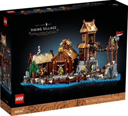 Изображение LEGO Ideas Wioska Wikingów (21343)