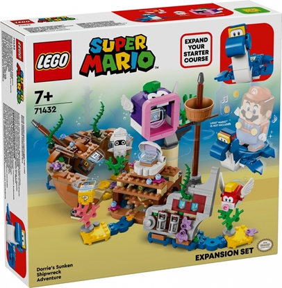 Attēls no LEGO Super Mario Przygoda Dorriego we wraku — zestaw rozszerzający (71432)