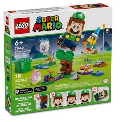 Изображение LEGO Super Mario Przygody z interaktywną figurką LEGO® Luigi™ (71440)