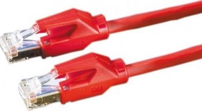 Изображение LEONI KERPEN KERPEN E5-70 PatchCord S/FTP (PiMF) Kat.6 LSOH czerwony 1.0m