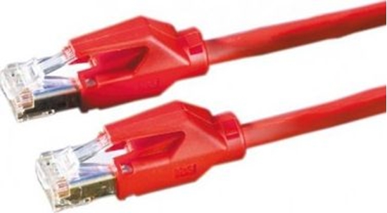 Picture of LEONI KERPEN KERPEN E5-70 PatchCord S/FTP (PiMF) Kat.6 LSOH czerwony 1.0m