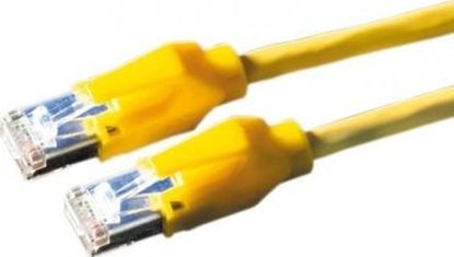 Picture of LEONI KERPEN KERPEN E5-70 PatchCord S/FTP (PiMF) Kat.6 LSOH żółty 10.0m