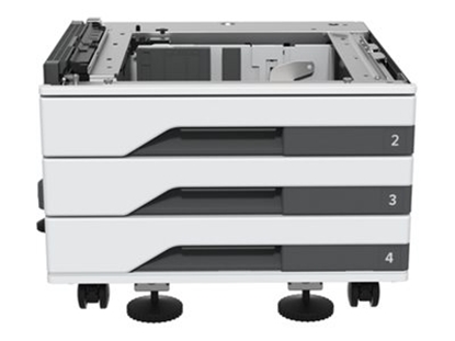 Picture of Lexmark CX93x, MX93x 3 x 520-Sheet Tray with Caster | Lexmark | Media tray / feeder - 1560 sheets