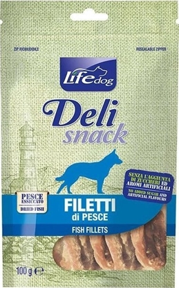 Attēls no Life Pet Care Life Dog Przysmak dla Psa Filety Rybne 100g