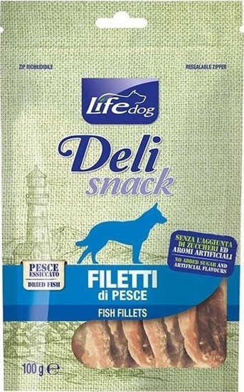 Picture of Life Pet Care Life Dog Przysmak dla Psa Filety Rybne 100g