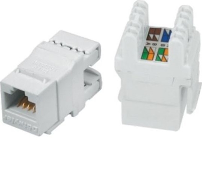 Изображение Lynx CS Moduł keystone Cat6 UTP (KEY-UTP-C6-WHX)