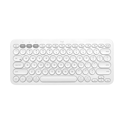 Attēls no Logitech K380 Multi-Device Bluetooth Keyboard White