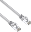 Attēls no Lsoh S/FTP patchcord, Cat.6a, RJ45 M - RJ45 M, 2 m, podwójnie ekranowany, LSOH, szary, 10 Gb/s economy