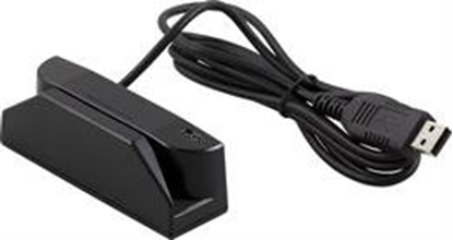 Attēls no Magnetinių kortelių skaitytuvas, 1 + 2 + 3, USB, juodas TMSR-33K-SB / POS-402