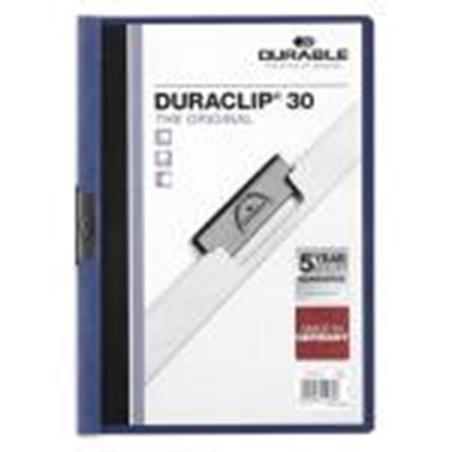 Attēls no Mape Duraclip Original 30 DURABLE,  tumši zila