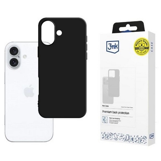 Изображение Matt Case iPhone 16 6,1 Czarne 