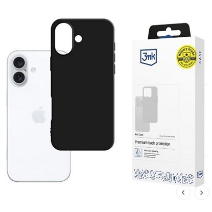 Attēls no Matt Case iPhone 16 Plus 6,7 Czarne 