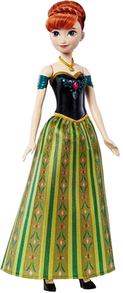 Изображение Mattel Frozen Kraina Lodu Śpiewająca Anna Lalka Polska wersja HMG45