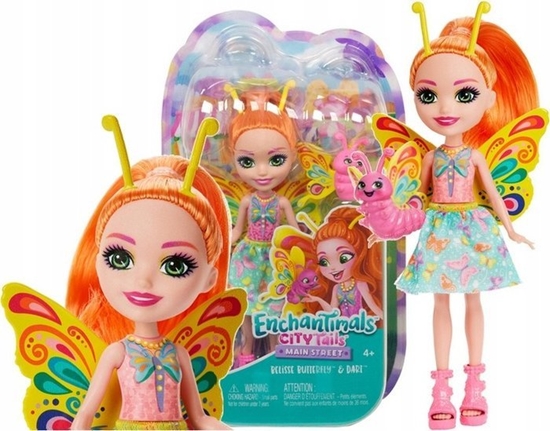 Picture of Mattel Lalka Enchantimals Motyl + figurka