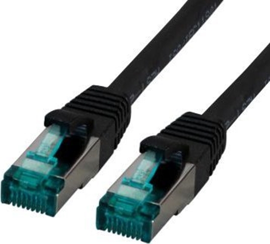 Picture of m-cab CAT6A S/FTP RJ45 LSZH 0.50M BK CAT6A S/FTP RJ45 LSZH 0.50M BK