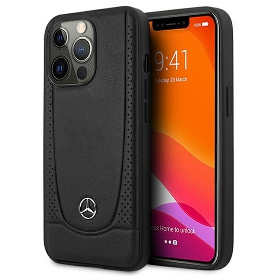 Picture of Mercedes Leather Urban Back Case for Apple iPhone 15 Pro Max