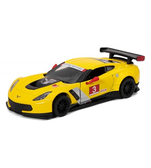 Изображение Metāla auto modelis 2016 Corvette C7.R Race Car 1:36 kastē KT5397W