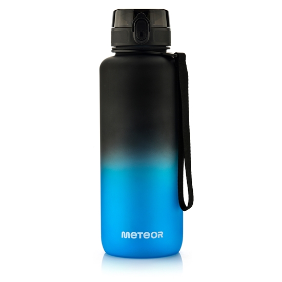 Изображение Meteor ūdens pudele 1500 ml black/blue