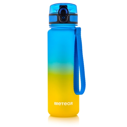 Изображение Meteor ūdens pudele 500 ml blue/yellow