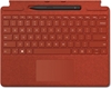 Picture of Microsoft Surface Typecover Alcantara with pen storage/ With pen Poppy Red Pro 8 & X & 9