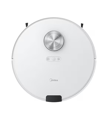 Attēls no Midea | Robot Vacuum Cleaner | M9 | Wet&Dry | Operating time (max) 180 min | Lithium Ion | 5200 mAh | Dust capacity 0.25 L | 4000 Pa | White