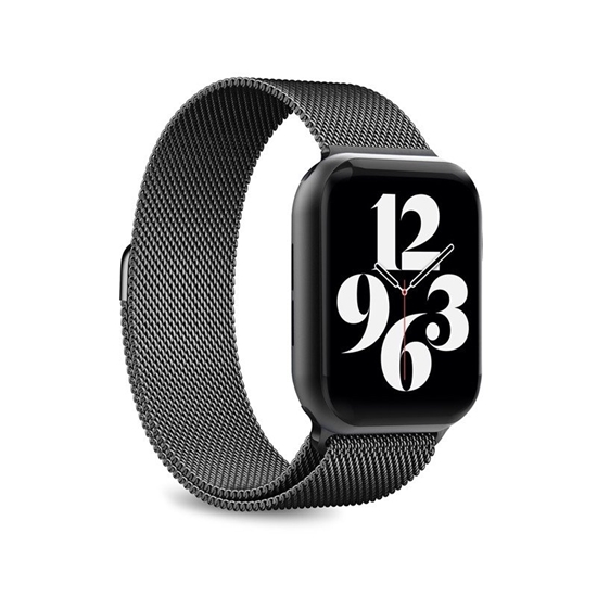 Picture of Milanese magnetinė apyrankė PURO skirta APPLE watch 40mm, juoda / AW40MILANESEBLK