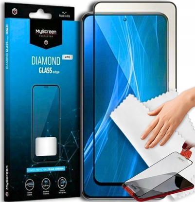 Picture of MyScreen Protector MyScreen DIAMOND GLASS LITE edge | FULL GLUE Black