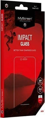 Изображение MyScreen Protector MS ImpactGLASS iPhone 13 Mini 5.4" czarny/black Antyuderzeniowe szkło hybrydowe 8H