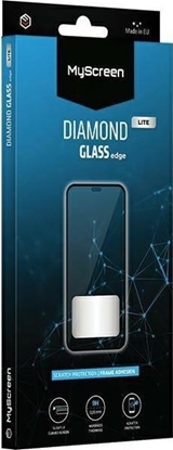 Picture of MyScreen Protector Samsung Galaxy Xcover Pro - Szkło hartowane na lekko zaokrąglone ekrany DIAMOND GLASS LITE edge FULL GLUE